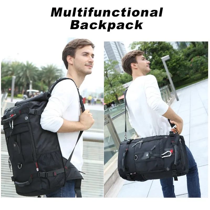 Xion PickA: Men's Backpack Travel Bag - Large Capacity Multi-Functional and Waterproof