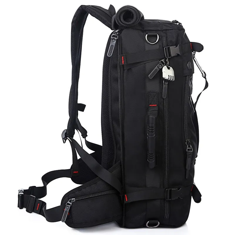 Xion PickA: Men's Backpack Travel Bag - Large Capacity Multi-Functional and Waterproof