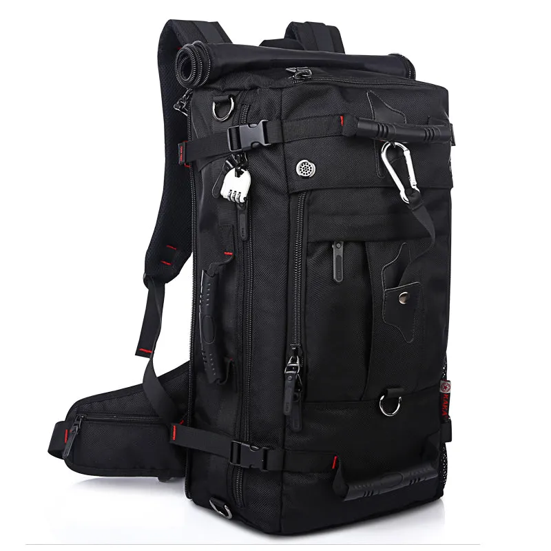 Xion PickA: Men's Backpack Travel Bag - Large Capacity Multi-Functional and Waterproof